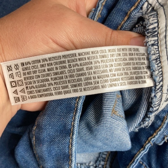 Forever 21 distressed Jeans button fly size 32 - Picture 8 of 8